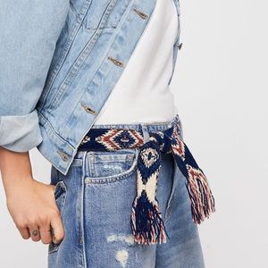 Free People Printed Belt